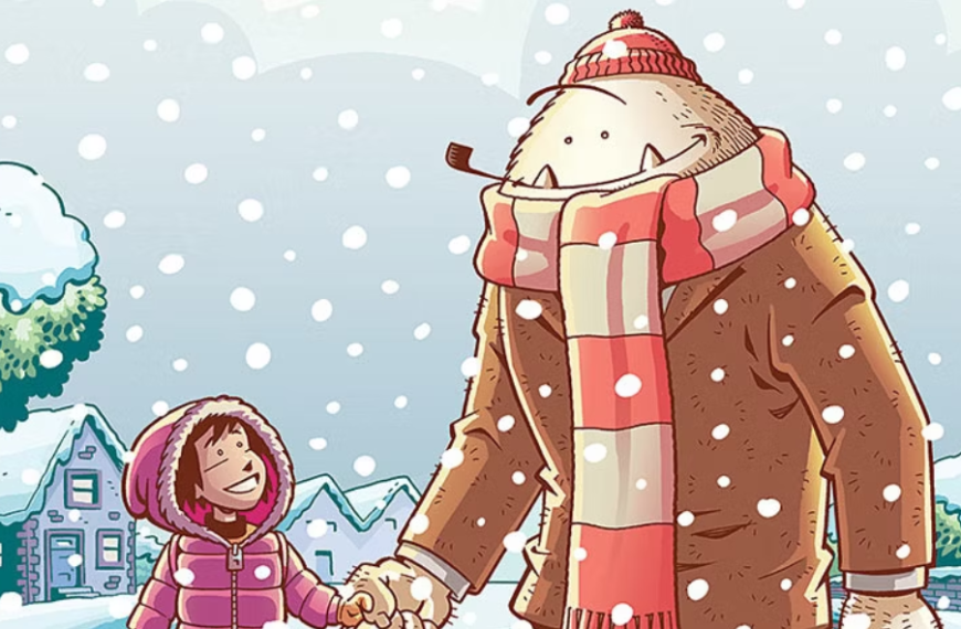 Embark on a Heartwarming Adventure with “Abigail and the Snowman”: A Comic Delight for Children